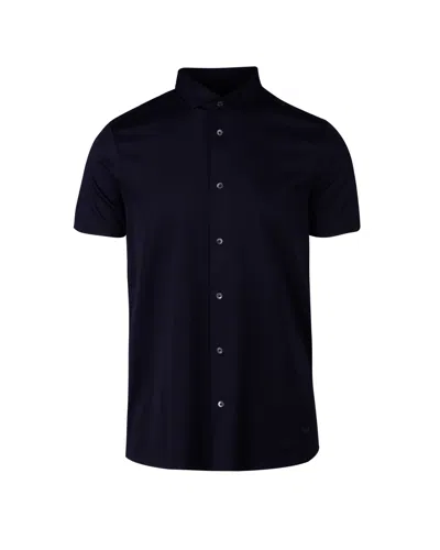Emporio Armani Slim Fit Button Down Shirt In Solid Medium