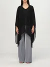 Emporio Armani Cape  Woman Color Black