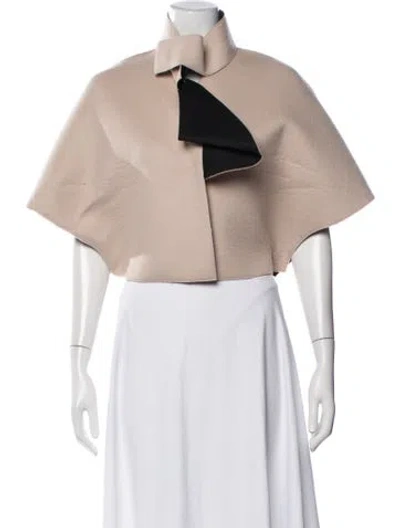 Pre-owned Emporio Armani Cape In Neutral