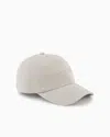 Emporio Armani Branded Curved Peak Baseball Cap In Beige
