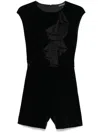 Emporio Armani Ruffled Romper