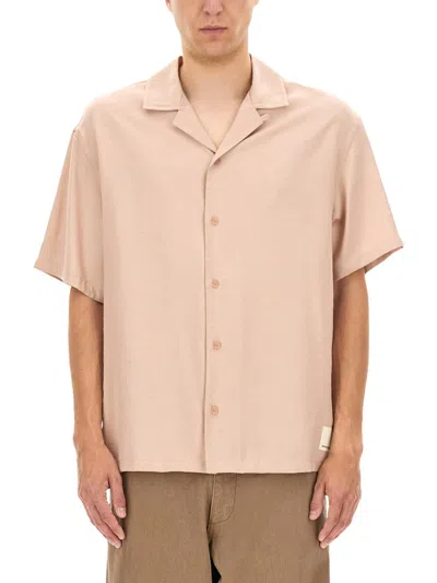 Emporio Armani "capsule Peace Asv" Shirt In Pink
