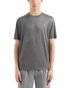 Emporio Armani Capsule Travel Tee In Dark Grey