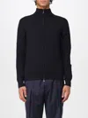 Emporio Armani Sweater  Men Color Blue In Blue
