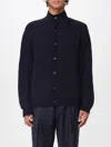 Emporio Armani Sweater  Men Color Blue In Blue