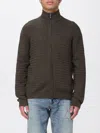 Emporio Armani Sweater  Men Color Brown In Multi