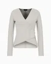 Emporio Armani Cardigans In Grey