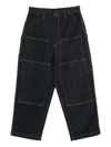 Emporio Armani Cargo Denim Jeans In Multi