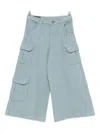 Emporio Armani Cargo-pockets Trousers In Blue