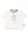 Emporio Armani Cartoon-print T-shirt In White