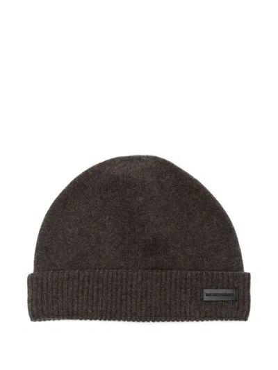 EMPORIO ARMANI EMPORIO ARMANI CASHMERE BEANIE