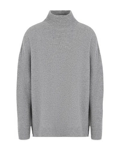 EMPORIO ARMANI CASHMERE BLEND TURTLENECK SWEATER