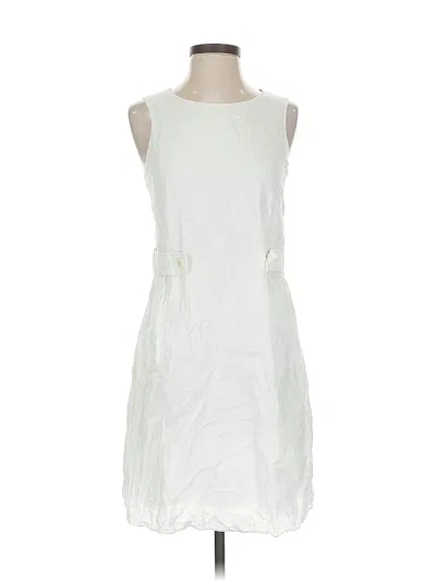 Pre-owned Emporio Armani Casual Dress In White