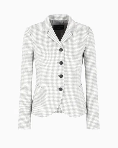 Emporio Armani Casual Jackets In White