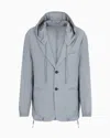 Emporio Armani Casual Jackets In Grey