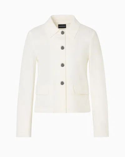 Emporio Armani Casual Jackets In White