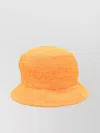 Emporio Armani Casual Jacquard Logo Wide Brim Hat