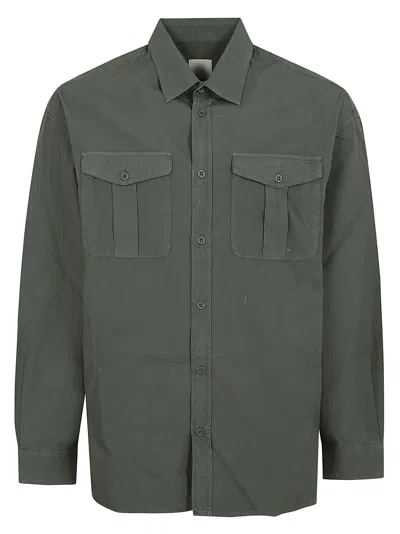 Emporio Armani Casual Shirt In Green