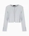 Emporio Armani Casual Shirts In Light Blue