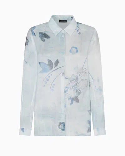Emporio Armani Casual Shirts In Patterned