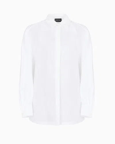 Emporio Armani Casual Shirts In White