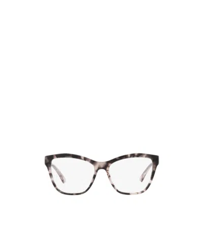 Emporio Armani Cat Eye-frame Glasses In White