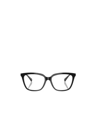 Emporio Armani Cat-eye Frame Glasses In Black