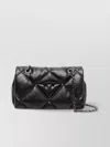 Emporio Armani Quilted Faux-leather Shoulder Bag