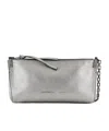 Emporio Armani Chain Shoulder Bag In Gray