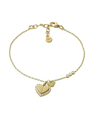 Emporio Armani Charm Bracelet In Gold