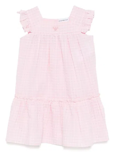 Emporio Armani Babies' Checked Dress
