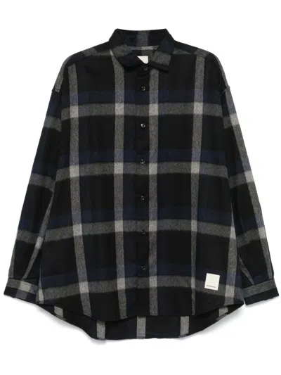 Emporio Armani Checked Shirt In Multicolor