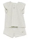 Emporio Armani Checked Tracksuit Set