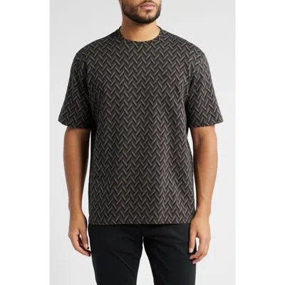 EMPORIO ARMANI EMPORIO ARMANI CHEVRON COTTON T-SHIRT