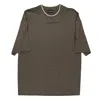 Emporio Armani Chimera Logo Embroidered T-shirt