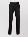 Emporio Armani Trousers With A Pleat In Virgin Wool With A Technical Finish