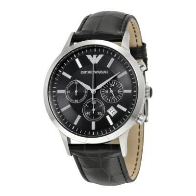 Emporio Armani Chronograph Black Dial Men's Watch Ar2447