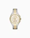 Emporio Armani Chronograph Two-tone Stainless Steel Watch