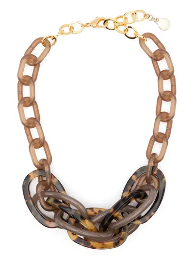 EMPORIO ARMANI CHUNKY-CHAIN NECKLACE