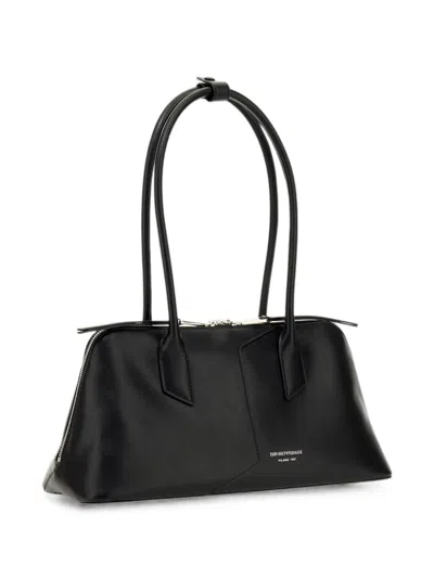 Emporio Armani City Silhouette Tote Bag In White