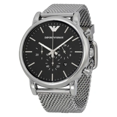 Emporio Armani Classic Chronograph Black Dial Men's Watch Ar1808