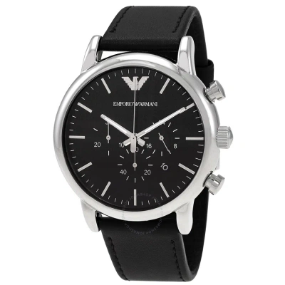 Emporio Armani Classic Chronograph Black Dial Men's Watch Ar1828
