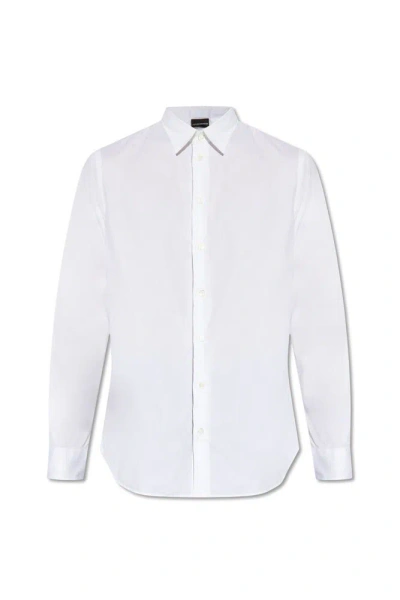 Emporio Armani Classic Shirt In White