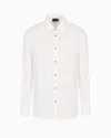 Emporio Armani Classic Shirts In White