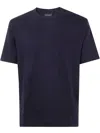Emporio Armani Basic Crew Neck T-shirt In Blue