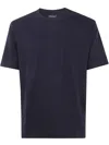 Emporio Armani Basic Crew Neck T-shirt In Blue