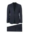Emporio Armani Classic Two-piece Suit In Black