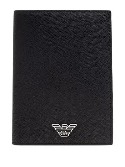 Emporio Armani Classic Wallet In Black