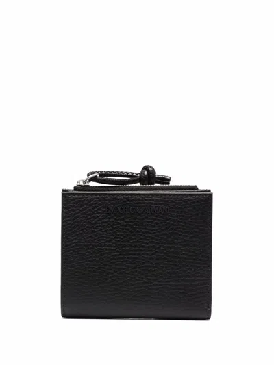 Emporio Armani Classic Wallet In Black