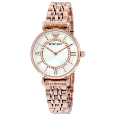 Emporio Armani Classic 32mm Watch In Gold